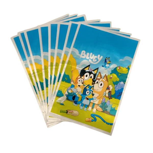 Bluey lolly bags